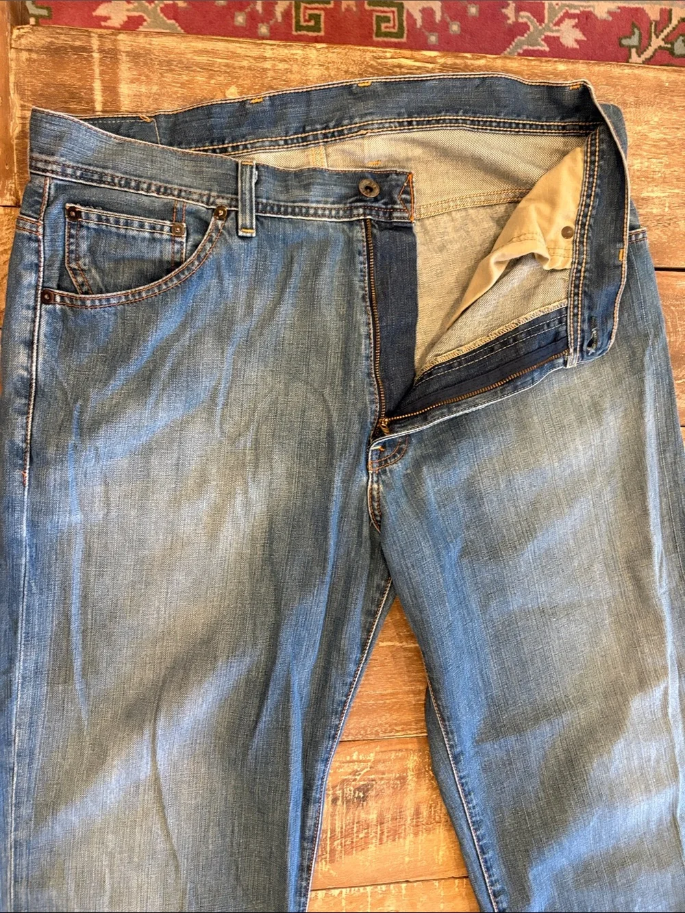 Polo Ralph Lauren RL Polo Jeans Co Brixton Loose Fit Straight Leg Jeans 34x34